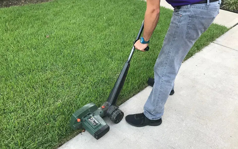 Edging your lawn